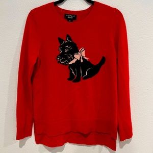Scottish Dog Cashmere Vintage Sweater sz M